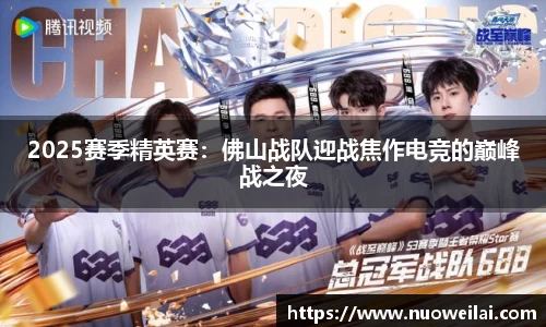 2025赛季精英赛：佛山战队迎战焦作电竞的巅峰战之夜